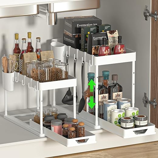 Organizer Sottolavello a 2 Livelli con Ganci