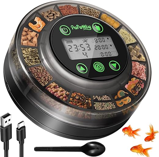 Mangiatoia Automatica per Acquario