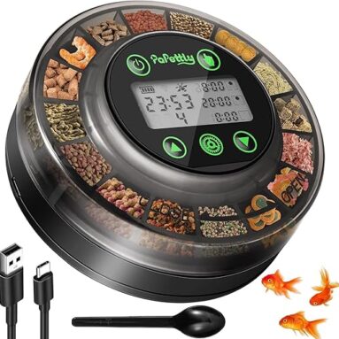Mangiatoia Automatica per Acquario con Timer LCD