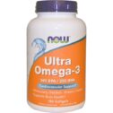 Now Foods, Ultra Omega-3, 500 EPA/250 DHA, 180 Softgels